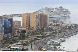 Photo Textures of Background City Malaga